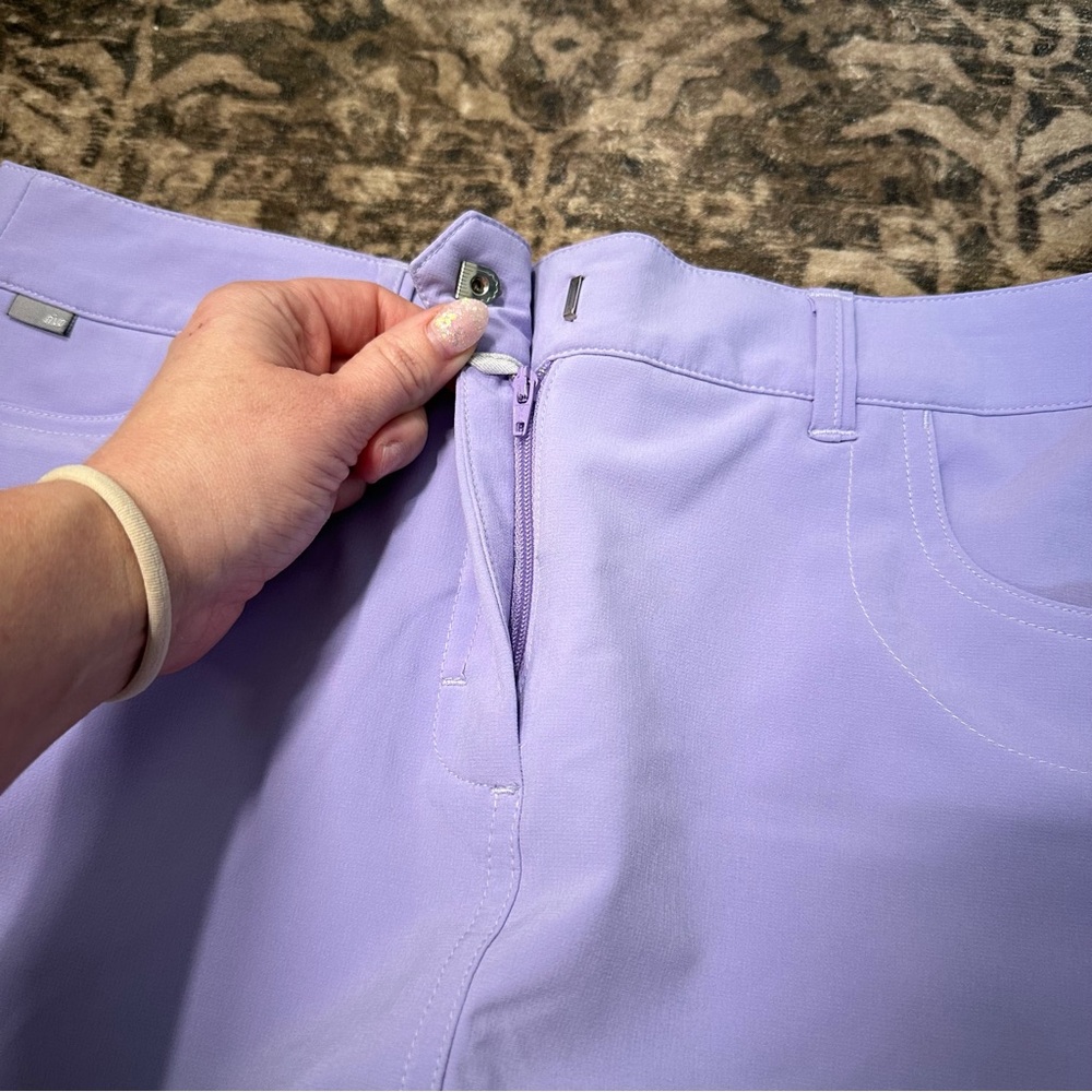 Chic Lilac Mini Skirt - Picture 6 of 6
